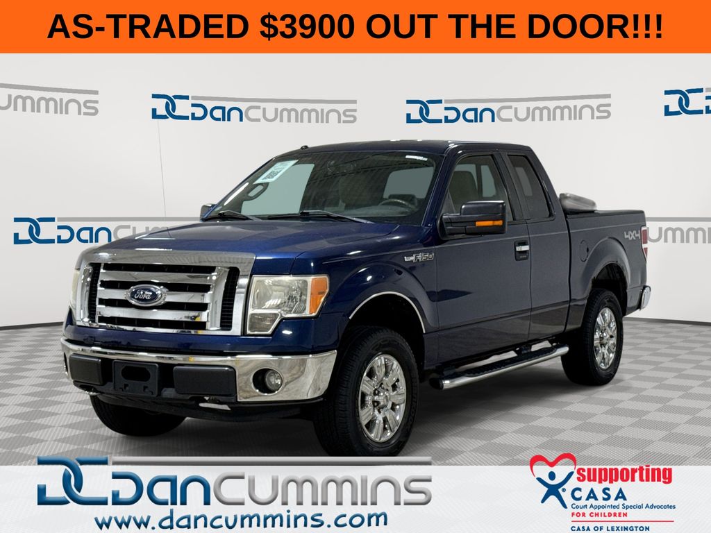Blue 2009 Ford F-150 Pickup Truck Four-Wheel Drive 6-Speed Automatic