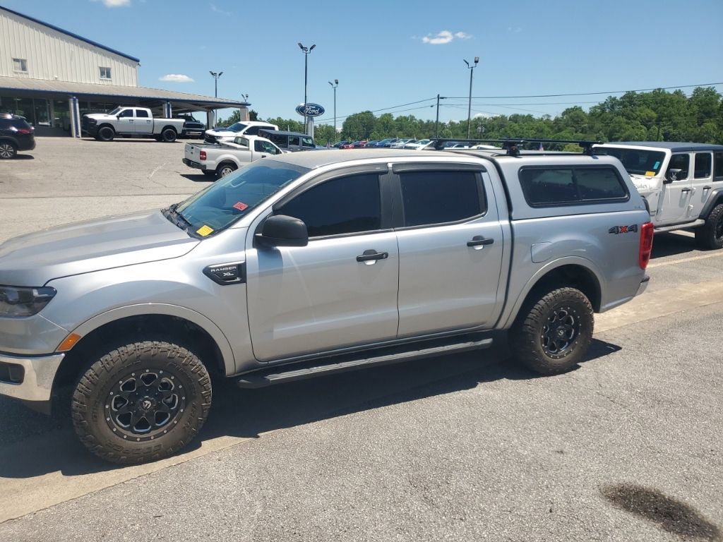 Silver Metallic 2021 Ford Ranger XL SuperCrew 4WD Pickup Truck Four-Wheel Drive Automatic