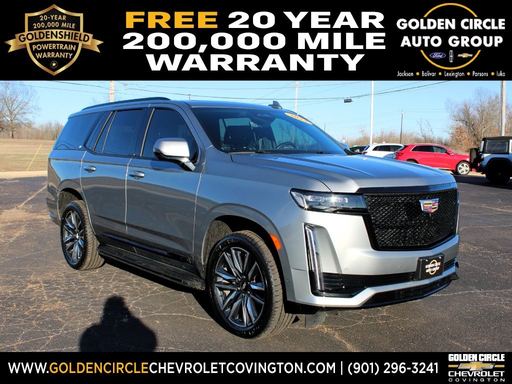Argent Silver Metallic 2024 Cadillac Escalade Sport 4WD SUV / Crossover Four-Wheel Drive Automatic