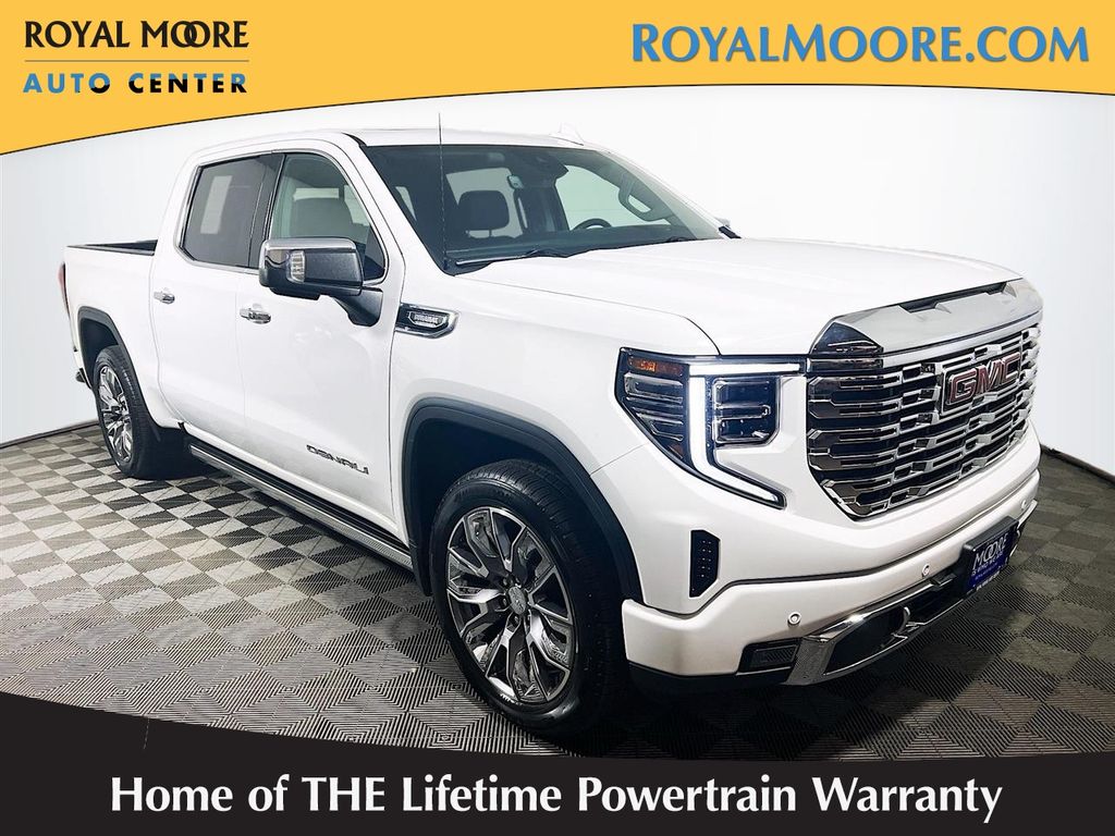 Summit White 2023 GMC Sierra 1500 Pickup Truck Four-Wheel Drive Automatic