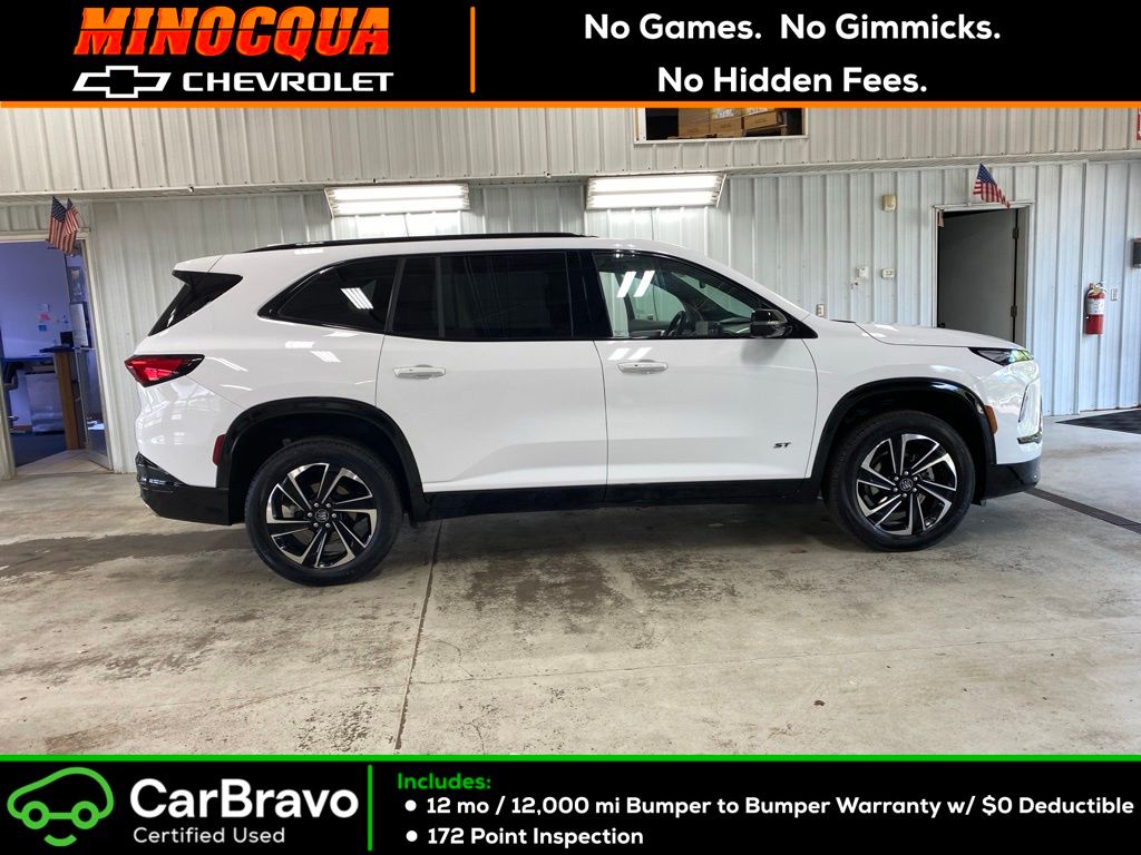 Summit White 2026 Buick Enclave SUV / Crossover Four-Wheel Drive 8-Speed Automatic