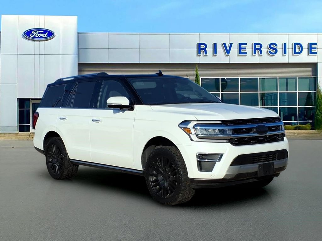 White Metallic 2023 Ford Expedition SUV / Crossover 4X2 Automatic