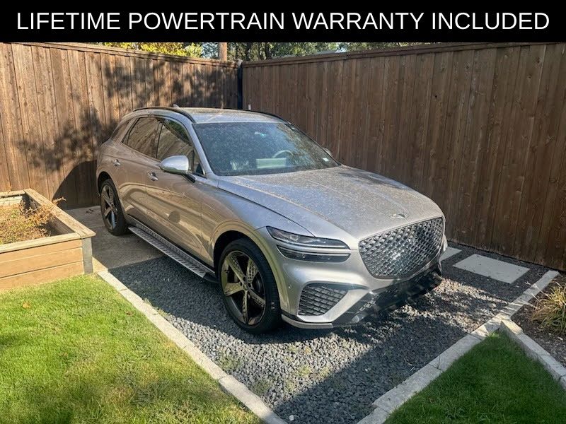 Silver 2024 Genesis GV70 SUV / Crossover All-Wheel Drive 8-Speed Automatic