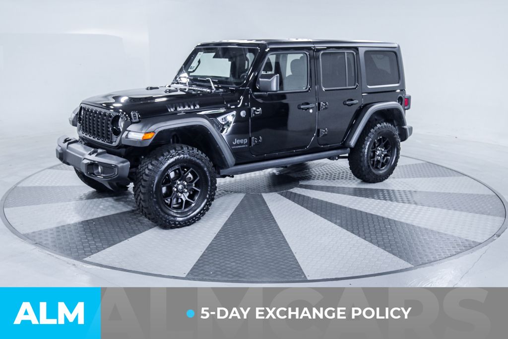Used 2025 Black Jeep Willys image 3