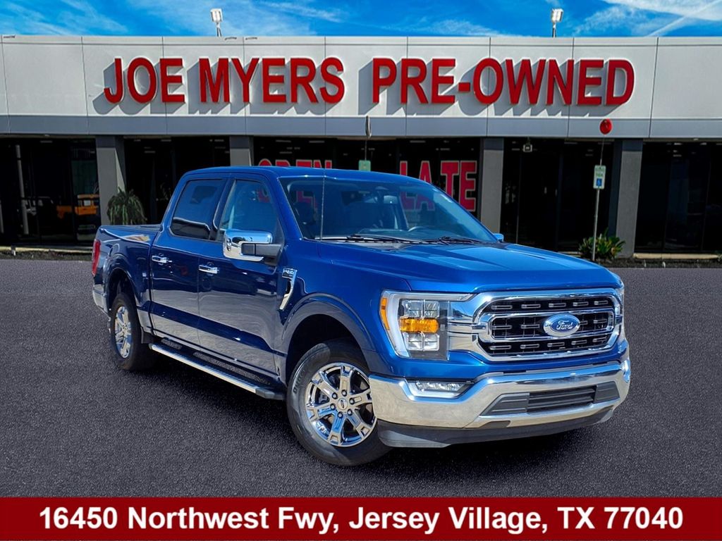 2022 Ford F-150 XLT Blue at Cook Ford