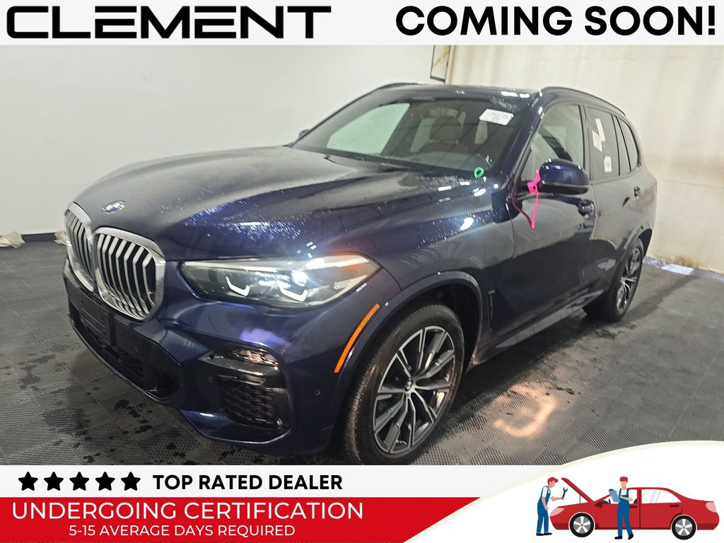 Tanzanite Blue II Metallic 2022 BMW X5 SUV / Crossover All-Wheel Drive 8-Speed Automatic