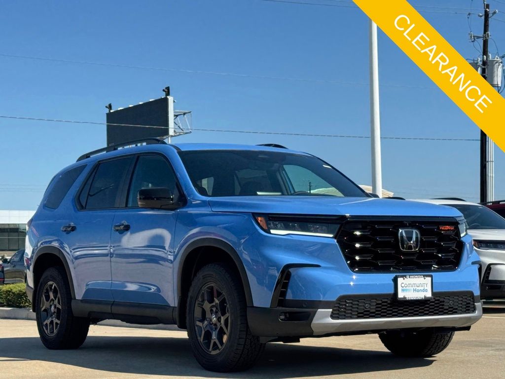 2025 Honda Pilot TrailSport Blue at Classic Elite Chevrolet Hwy 6