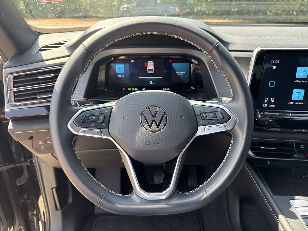 2024 Volkswagen Atlas Cross Sport 2.0T SE Black at DeMontrond Automotive Group
