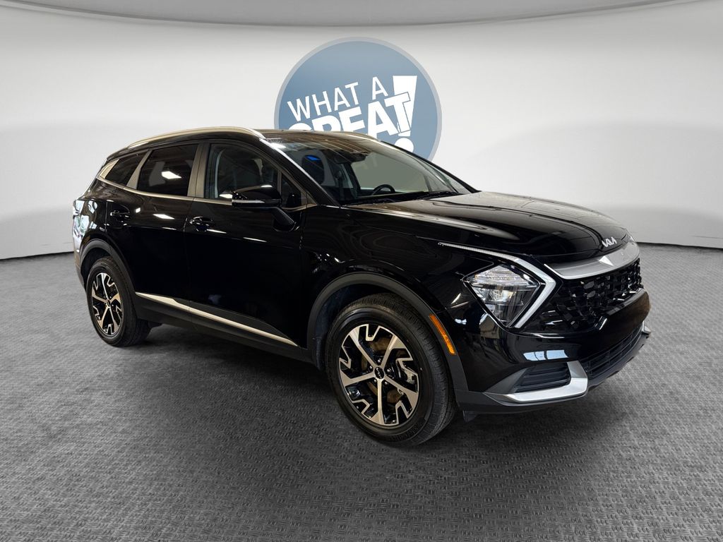 Ebony Black 2023 Kia Sportage SUV / Crossover All-Wheel Drive 8-Speed Automatic