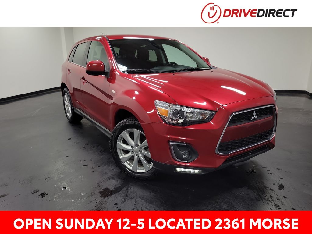 Rally Red Metallic 2014 Mitsubishi Outlander Sport SUV / Crossover Front-Wheel Drive Continuously Variable Transmission