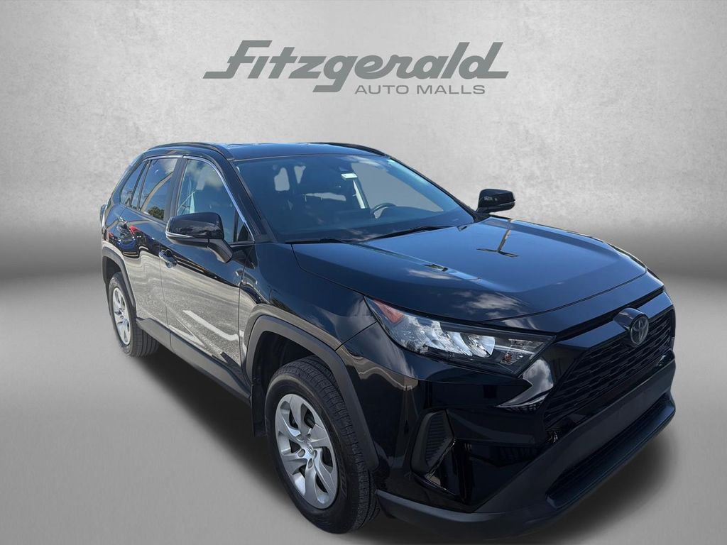 Midnight Black Metallic 2019 Toyota RAV4 SUV / Crossover All-Wheel Drive 8-Speed Automatic