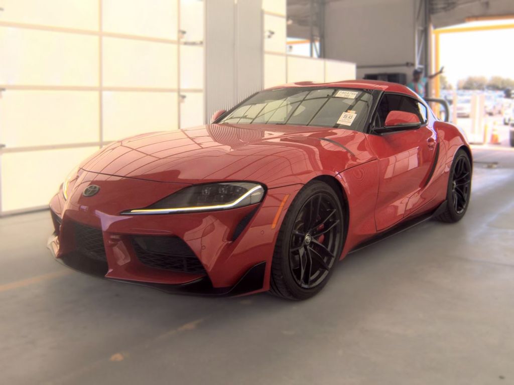 Renaissance Red 2.0 2020 Toyota Supra Coupe Rear-Wheel Drive 8-Speed Automatic