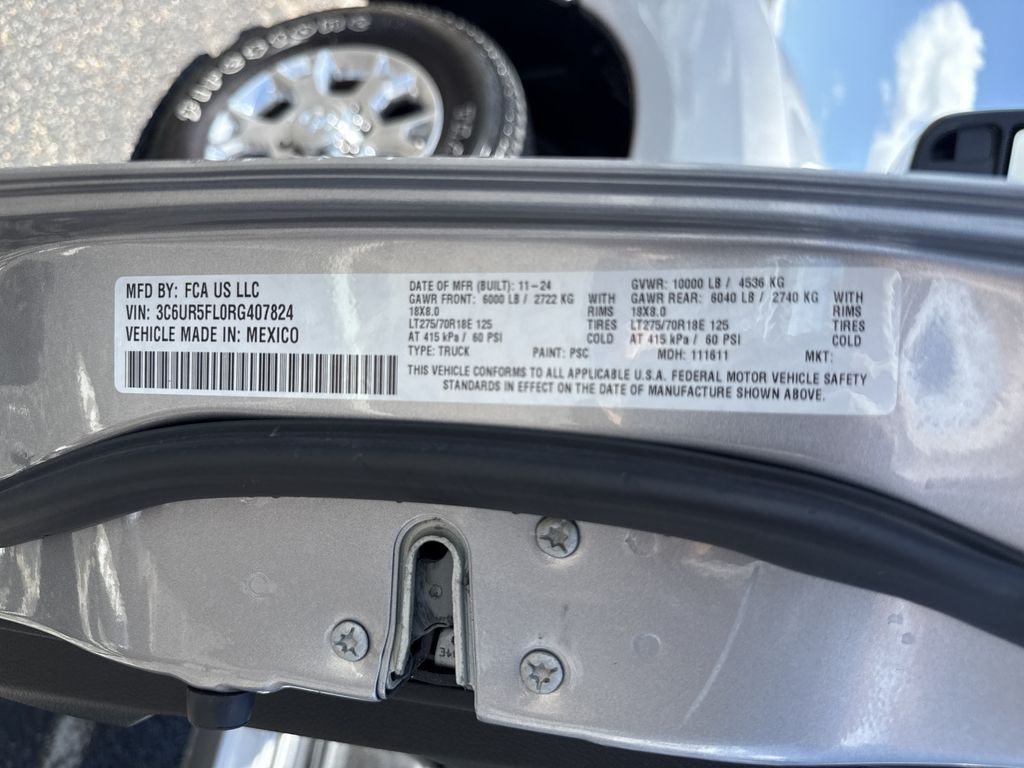 2024 Ram 2500 Laramie Silver at DeMontrond Auto Country