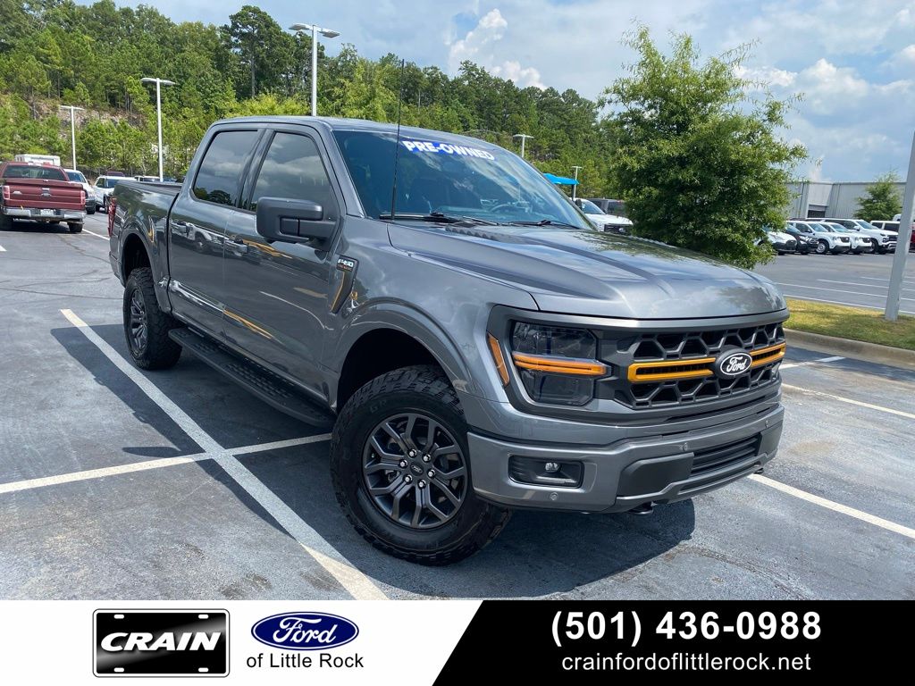 Carbonized Gray Metallic 2025 Ford F-150 Pickup Truck Four-Wheel Drive Automatic