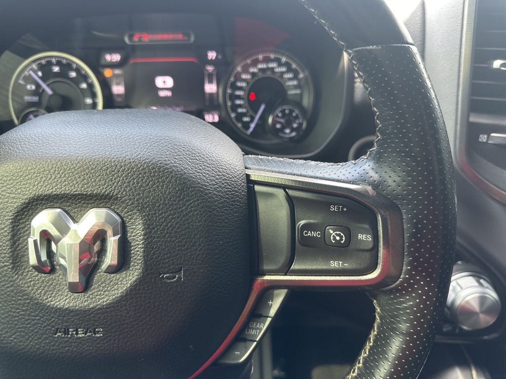 2021 Flame Red Clearcoat Ram 1500 Rebel 4X4 Truck