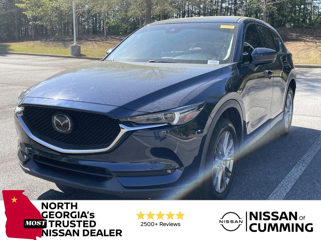 Crystal Blue 2021 Mazda CX-5 Grand Touring FWD SUV / Crossover Front-Wheel Drive 6-Speed Automatic
