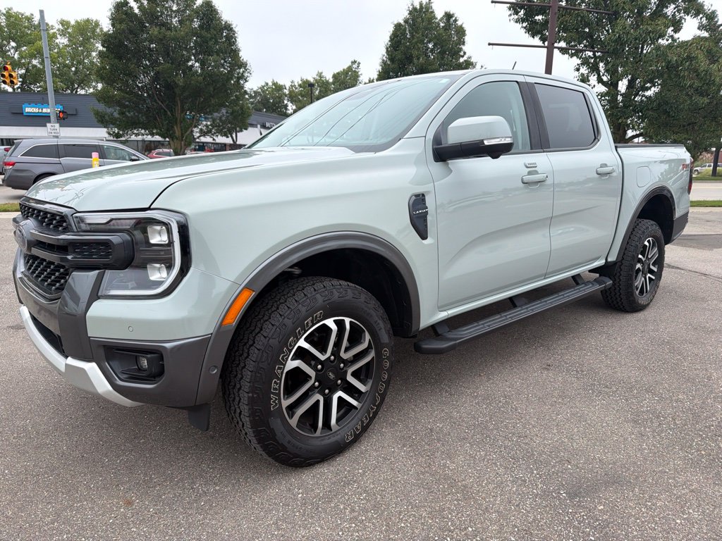 Cactus Gray 2024 Ford Ranger Pickup Truck Four-Wheel Drive Automatic