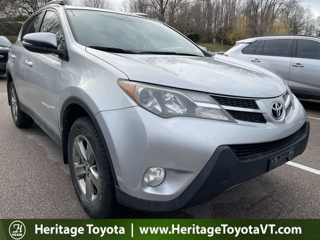 Silver 2015 Toyota RAV4 XLE AWD SUV / Crossover All-Wheel Drive 6-Speed Automatic