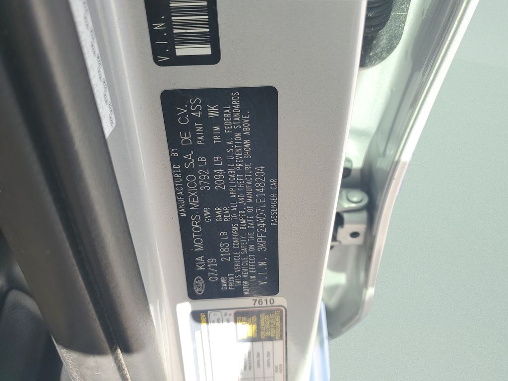 Used 2020 Silver Kia LXS image 23