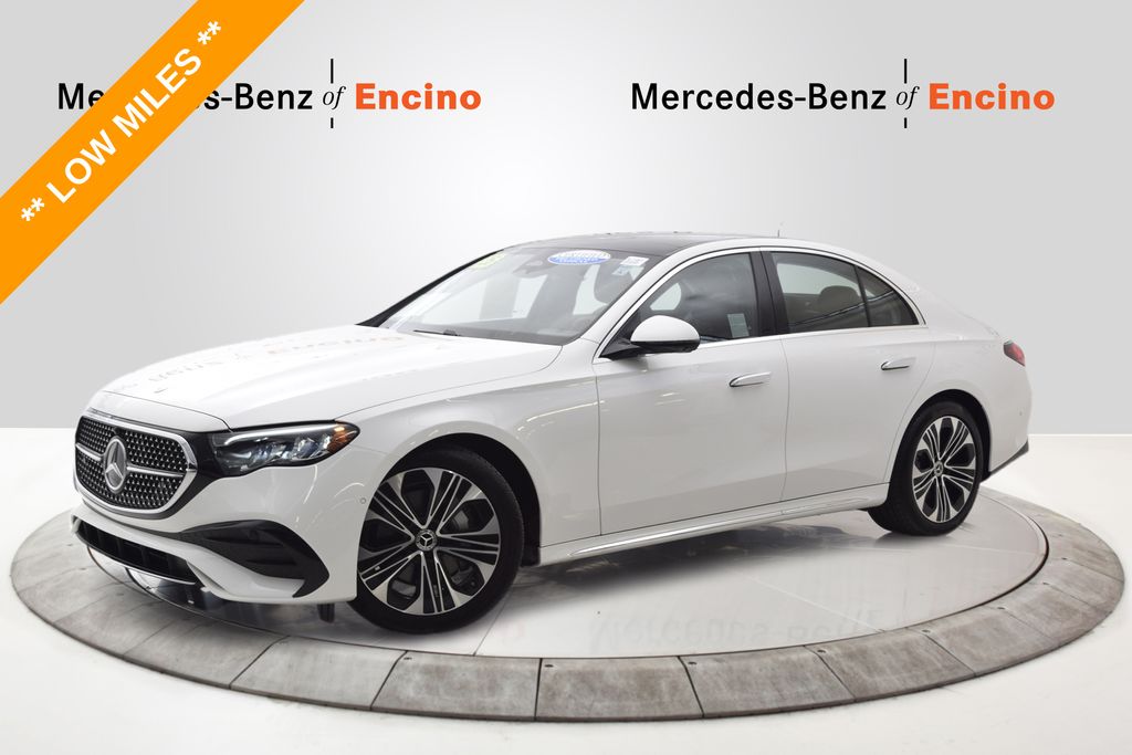Polar White 2026 Mercedes-Benz E-Class Sedan Rear-Wheel Drive 9-Speed Automatic