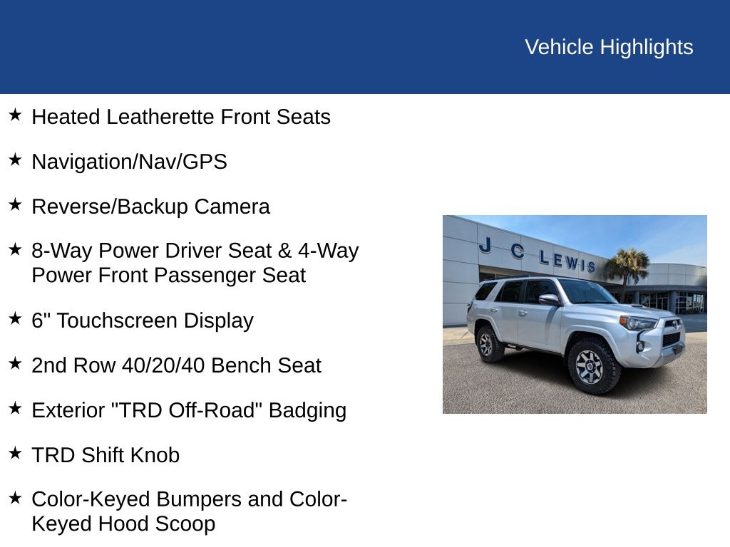 2019 Toyota 4Runner TRD Off Road Premium