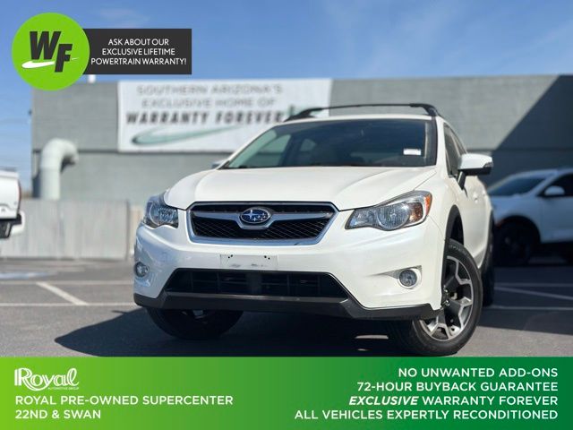 Crystal White Pearl 2015 Subaru Crosstrek XV Limited AWD SUV / Crossover All-Wheel Drive Continuously Variable Transmission