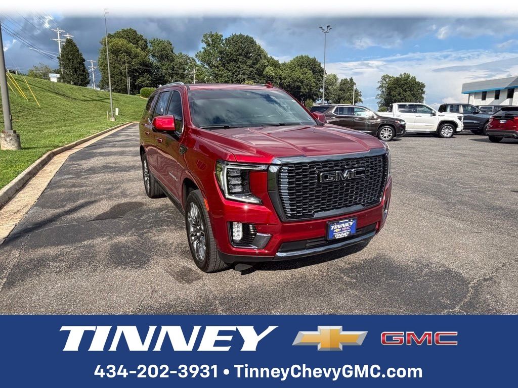 Volcanic Red Tintcoat 2024 GMC Yukon SUV / Crossover Four-Wheel Drive 