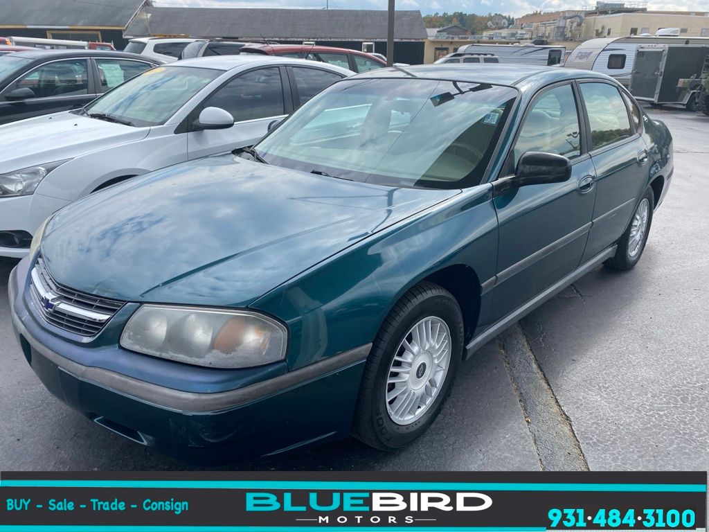 Green 2001 Chevrolet Impala Sedan Front-Wheel Drive 4-Speed Automatic
