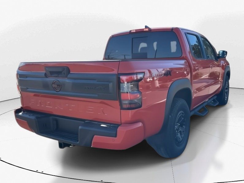 2025 Afterburn Orange Nissan Frontier PRO-4X 4X4 Truck