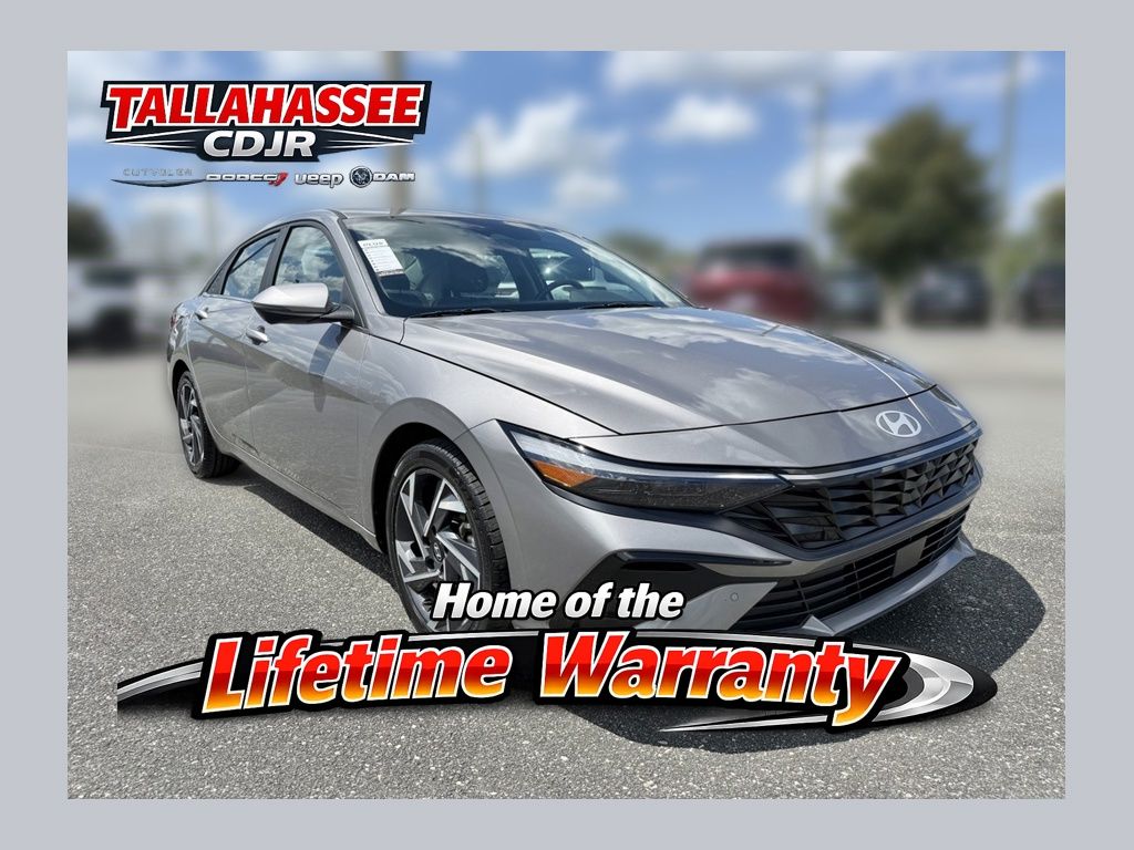 Fluid Metal 2024 Hyundai Elantra Sedan Front-Wheel Drive Continuously Variable Transmission