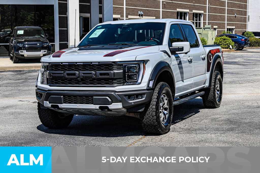 Used 2023 White Ford Raptor image 3