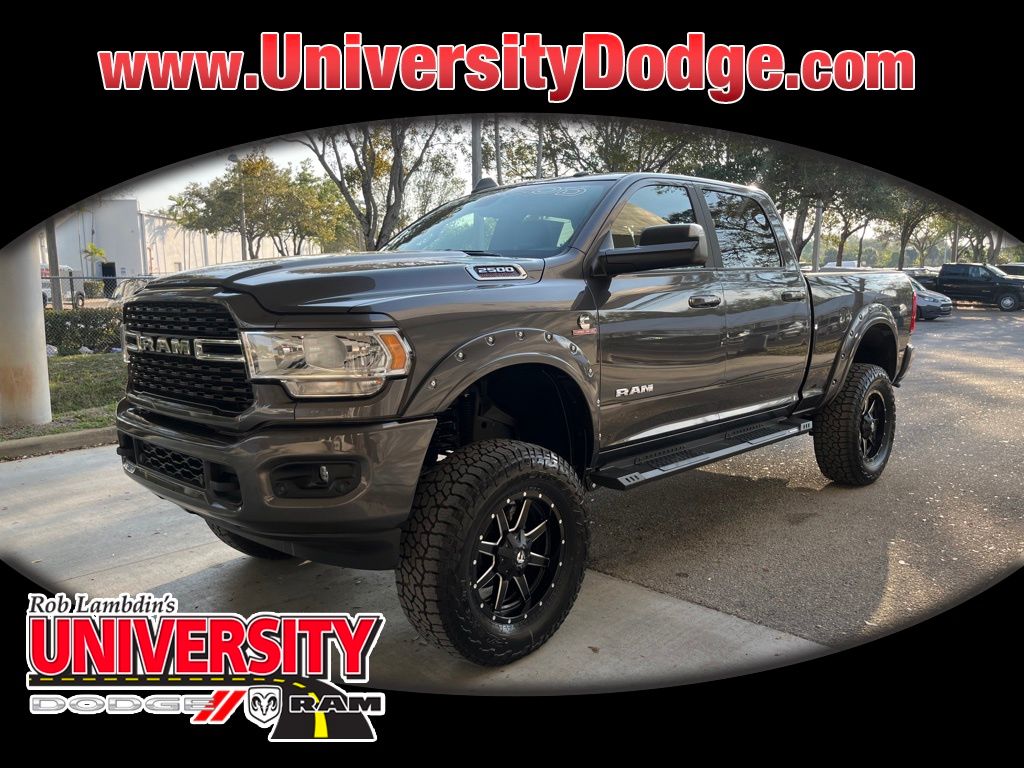 Gray (Granite Crystal Metallic Clearcoat) 2022 RAM 2500 Big Horn Crew Cab 4WD Pickup Truck Four-Wheel Drive 6-Speed Automatic