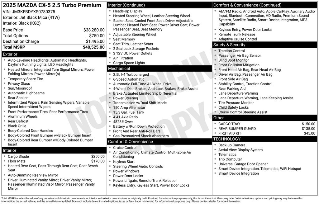 2025 Mazda CX-5 Turbo Premium Package's photo