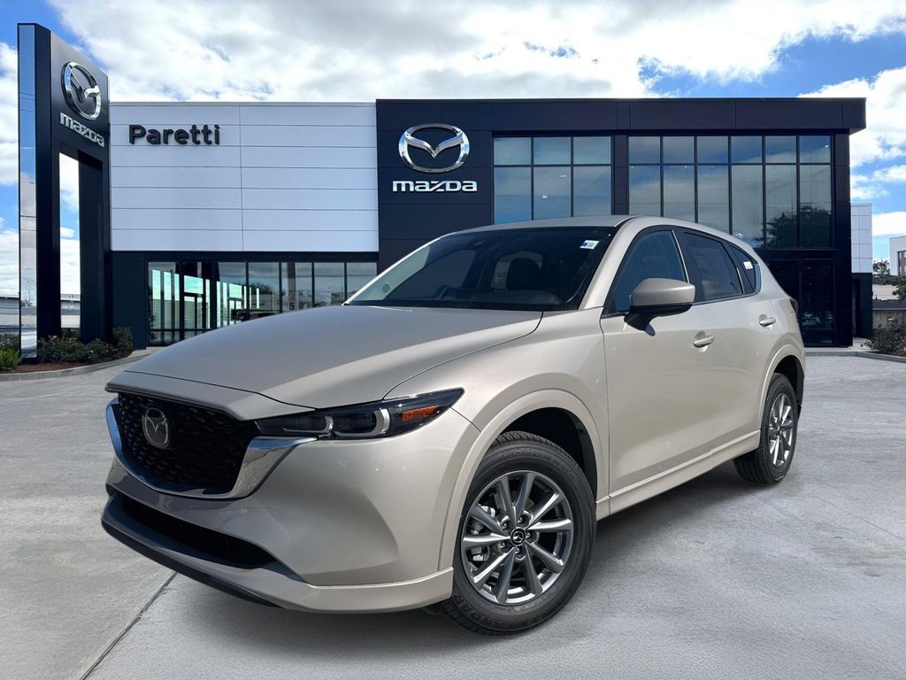 Gray (Platinum Quartz Metallic) 2025 Mazda CX-5 2.5 S Select AWD SUV / Crossover All-Wheel Drive 6-Speed Automatic