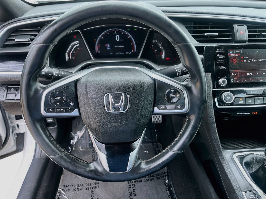 2020 Honda Civic Sport White at Community Honda