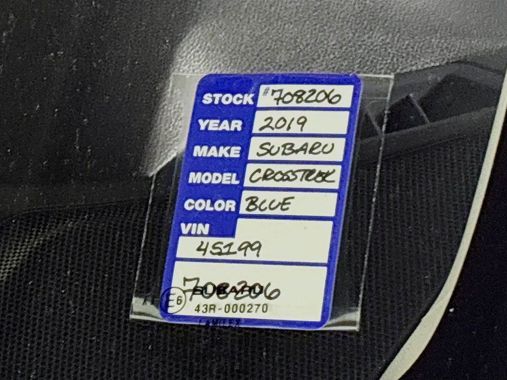 2019 Subaru Crosstrek 2.0i Premium