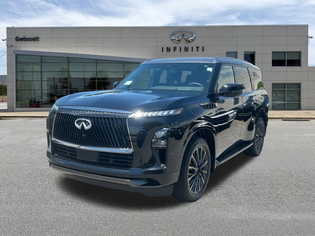 Mineral Black/Graphite Shadow 2026 INFINITI QX80 Autograph 4WD SUV / Crossover All-Wheel Drive 9-Speed Automatic