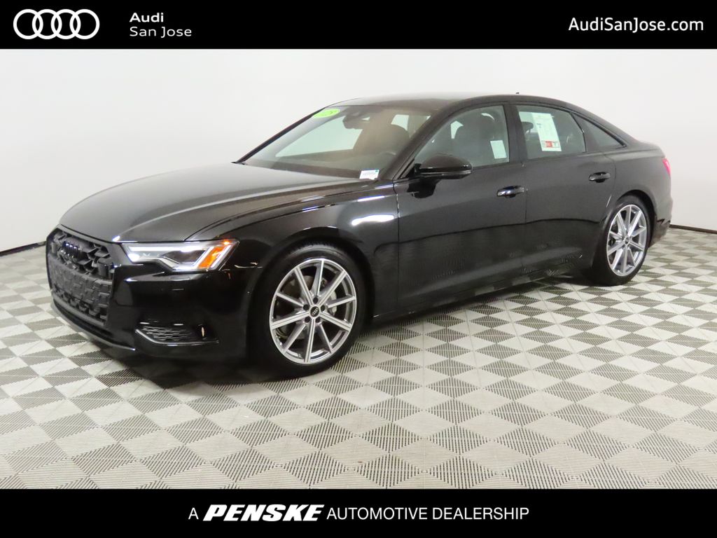 Mythos Black Metallic 2025 Audi A6 Sedan All-Wheel Drive 7-Speed Automatic