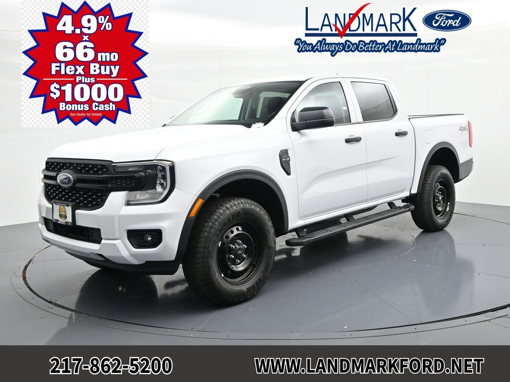 Oxford White 2026 Ford Ranger Pickup Truck Four-Wheel Drive Automatic