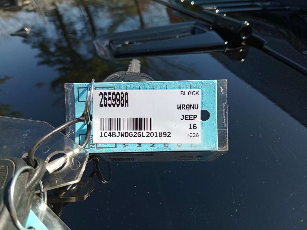 2016 Jeep Wrangler Unlimited Sport