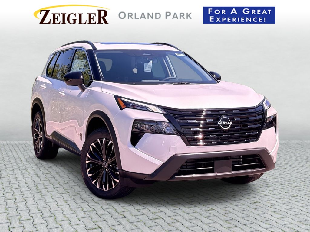 Everest White Pearl Tricoat 2026 Nissan Rogue Dark Armor AWD SUV / Crossover All-Wheel Drive Continuously Variable Transmission