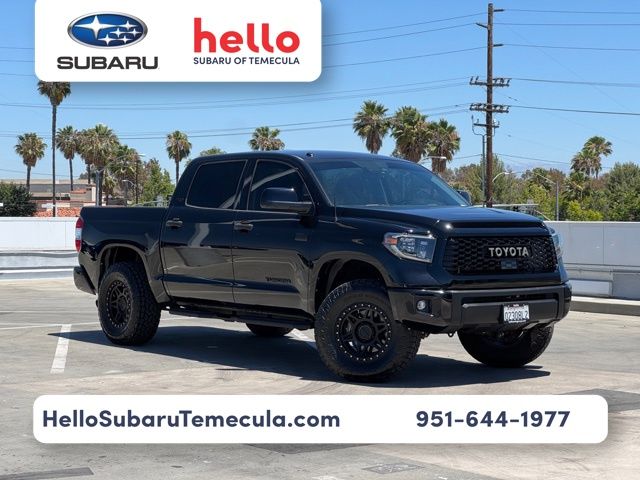 Midnight Black Metallic 2018 Toyota Tundra Pickup Truck 4X2 6-Speed Automatic Overdrive
