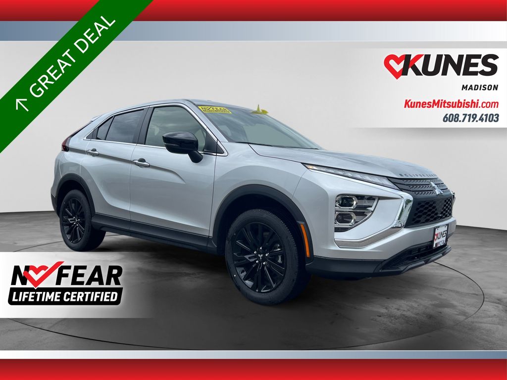 Silver 2025 Mitsubishi Eclipse Cross SUV / Crossover All-Wheel Drive Continuously Variable Transmission