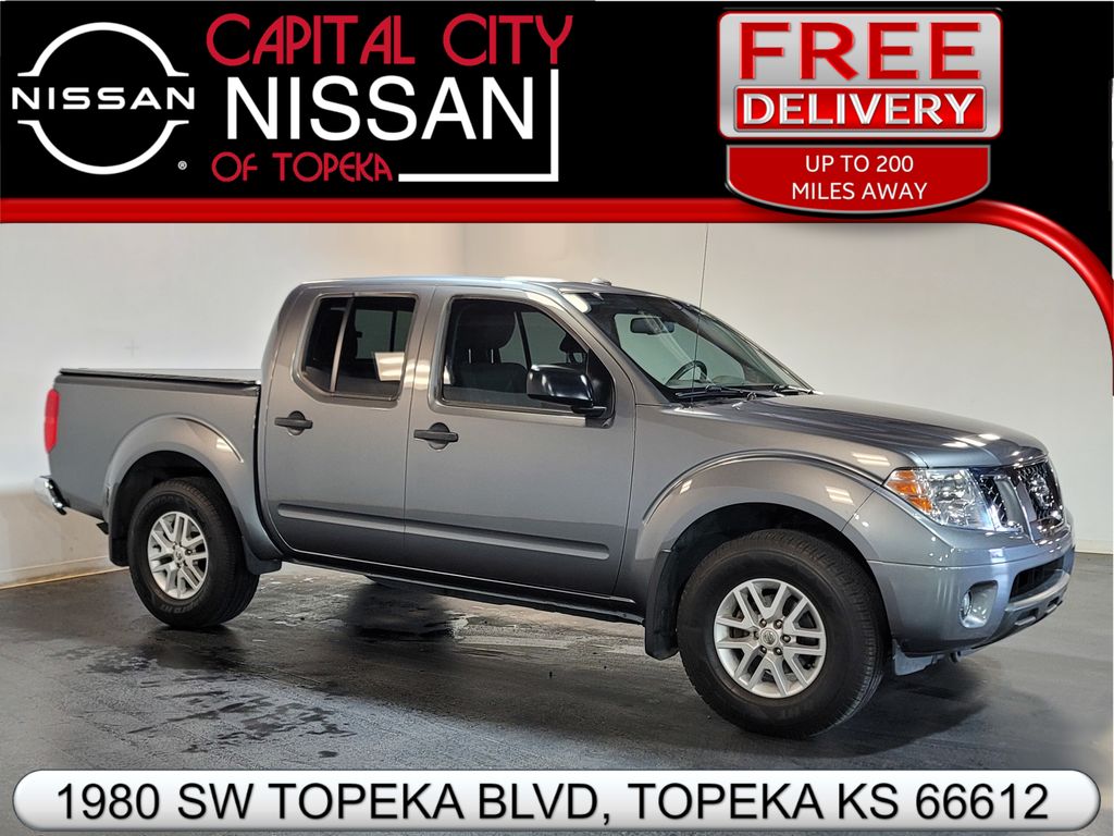 Gray (Gun Metallic) 2018 Nissan Frontier Pickup Truck Four-Wheel Drive 5-Speed Automatic Overdrive