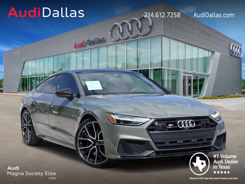 Chronos Gray Metallic 2023 Audi S7 2.9T quattro Prestige AWD Sedan All-Wheel Drive 8-Speed Automatic