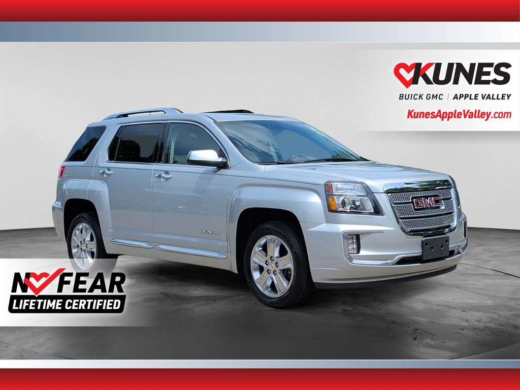 Quicksilver Metallic 2017 GMC Terrain SUV / Crossover All-Wheel Drive 6-Speed Automatic