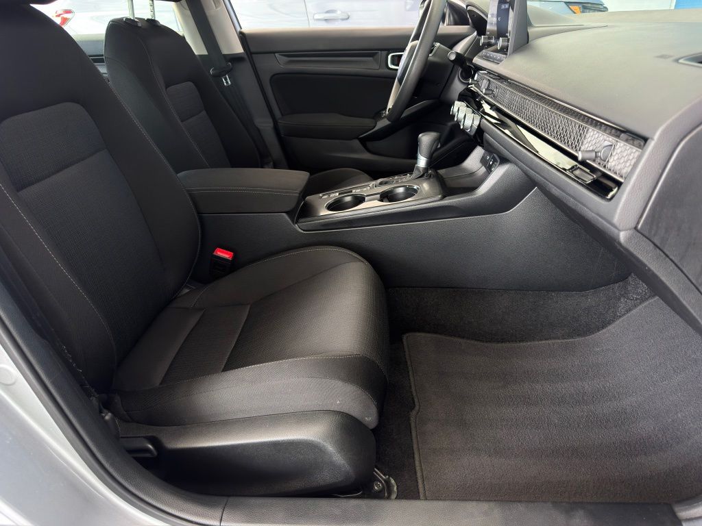 2025 Honda Civic LX Silver at Classic Honda Galveston