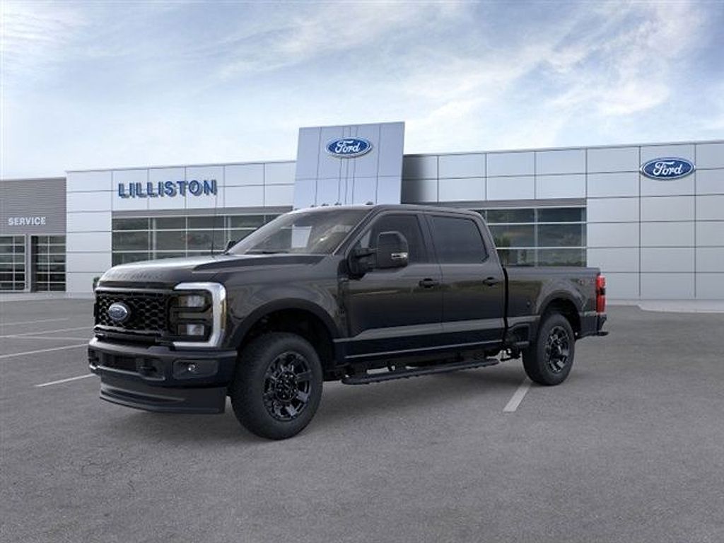 Agate Black Metallic 2026 Ford F-250 Super Duty XL Crew Cab 4WD Pickup Truck Four-Wheel Drive Automatic