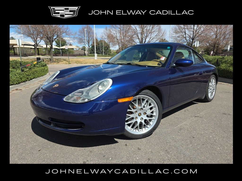 Ocean Blue Metallic 2000 Porsche 911 Carrera 4 Coupe AWD Coupe All-Wheel Drive 5-Speed Automatic