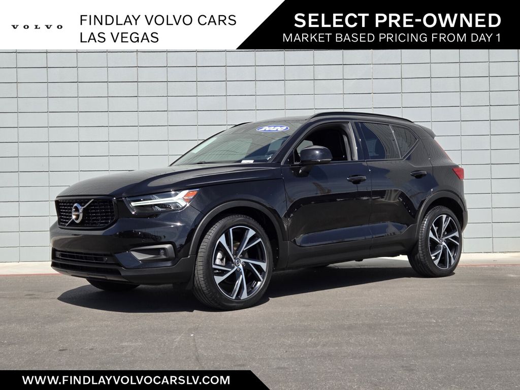 Onyx Black Metallic 2020 Volvo XC40 T5 R-Design AWD SUV / Crossover All-Wheel Drive Automatic